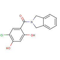 912999-20-3 (5-chloro-2,4-dihydroxyphenyl)-(1,3-dihydroisoindol-2-yl)methanone chemical structure