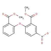 1269492-17-2 methyl 2-(2-methoxycarbonylphenoxy)-5-nitrobenzoate chemical structure
