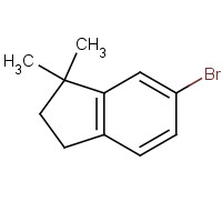 67159-88-0 5-bromo-3,3-dimethyl-1,2-dihydroindene chemical structure