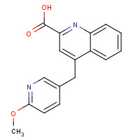 1314141-51-9 4-[(6-methoxypyridin-3-yl)methyl]quinoline-2-carboxylic acid chemical structure