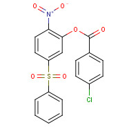219793-45-0 [5-(benzenesulfonyl)-2-nitrophenyl] 4-chlorobenzoate chemical structure