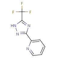 219508-27-7 2-[5-(trifluoromethyl)-1H-1,2,4-triazol-3-yl]pyridine chemical structure