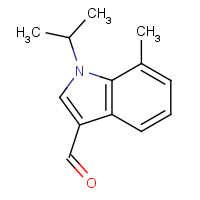 1350760-50-7 7-methyl-1-propan-2-ylindole-3-carbaldehyde chemical structure