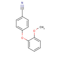 78338-67-7 4-(2-methoxyphenoxy)benzonitrile chemical structure
