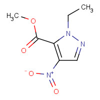 923282-48-8 methyl 2-ethyl-4-nitropyrazole-3-carboxylate chemical structure