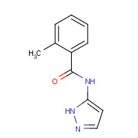 1249109-42-9 2-methyl-N-(1H-pyrazol-5-yl)benzamide chemical structure
