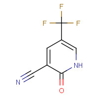 124432-69-5 2-oxo-5-(trifluoromethyl)-1H-pyridine-3-carbonitrile chemical structure
