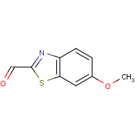 123511-58-0 6-methoxy-1,3-benzothiazole-2-carbaldehyde chemical structure