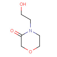 41036-01-5 4-(2-hydroxyethyl)morpholin-3-one chemical structure