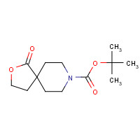 154348-08-0 tert-butyl 1-oxo-2-oxa-8-azaspiro[4.5]decane-8-carboxylate chemical structure