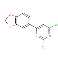 863328-26-1 4-(1,3-benzodioxol-5-yl)-2,6-dichloropyrimidine chemical structure