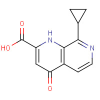 921761-28-6 8-cyclopropyl-4-oxo-1H-1,7-naphthyridine-2-carboxylic acid chemical structure