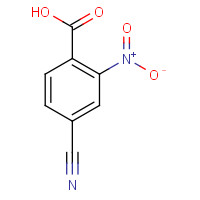 64629-99-8 4-cyano-2-nitrobenzoic acid chemical structure