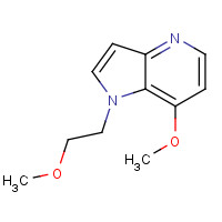 1313267-60-5 7-methoxy-1-(2-methoxyethyl)pyrrolo[3,2-b]pyridine chemical structure