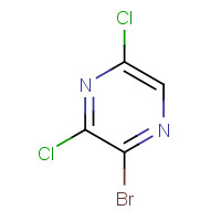 1206249-40-2 2-bromo-3,5-dichloropyrazine chemical structure