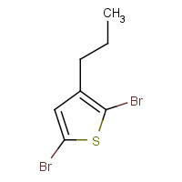 1187577-36-1 2,5-dibromo-3-propylthiophene chemical structure