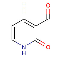 726206-53-7 4-iodo-2-oxo-1H-pyridine-3-carbaldehyde chemical structure