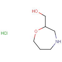 1207194-51-1 1,4-oxazepan-2-ylmethanol;hydrochloride chemical structure