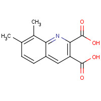 92513-45-6 7,8-dimethylquinoline-2,3-dicarboxylic acid chemical structure