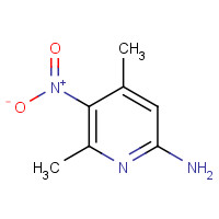22934-22-1 4,6-dimethyl-5-nitropyridin-2-amine chemical structure