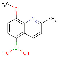 1107064-35-6 (8-methoxy-2-methylquinolin-5-yl)boronic acid chemical structure