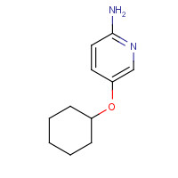 1019582-87-6 5-cyclohexyloxypyridin-2-amine chemical structure