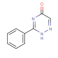 54673-30-2 3-phenyl-2H-1,2,4-triazin-5-one chemical structure