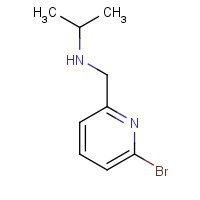 478366-11-9 N-[(6-bromopyridin-2-yl)methyl]propan-2-amine chemical structure
