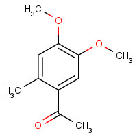 24186-66-1 1-(4,5-dimethoxy-2-methylphenyl)ethanone chemical structure