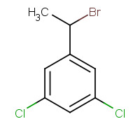 1271734-89-4 1-(1-bromoethyl)-3,5-dichlorobenzene chemical structure