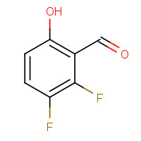 187543-89-1 2,3-difluoro-6-hydroxybenzaldehyde chemical structure