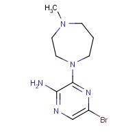 894807-97-7 5-bromo-3-(4-methyl-1,4-diazepan-1-yl)pyrazin-2-amine chemical structure