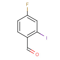 909545-47-7 4-fluoro-2-iodobenzaldehyde chemical structure