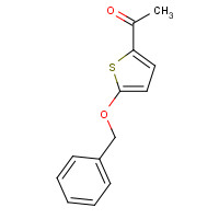 251637-53-3 1-(5-phenylmethoxythiophen-2-yl)ethanone chemical structure