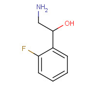 3225-74-9 2-amino-1-(2-fluorophenyl)ethanol chemical structure