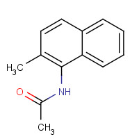 13615-35-5 N-(2-methylnaphthalen-1-yl)acetamide chemical structure