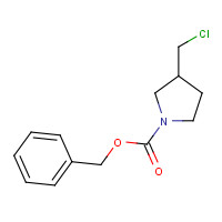 476474-01-8 benzyl 3-(chloromethyl)pyrrolidine-1-carboxylate chemical structure