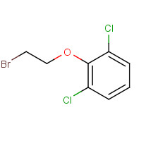 26583-73-3 2-(2-bromoethoxy)-1,3-dichlorobenzene chemical structure