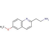 1267463-90-0 2-(6-methoxyquinolin-2-yl)ethanamine chemical structure