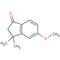 60812-53-5 5-methoxy-3,3-dimethyl-2H-inden-1-one chemical structure