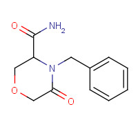 433283-16-0 4-benzyl-5-oxomorpholine-3-carboxamide chemical structure