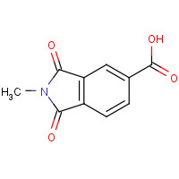 42710-39-4 2-methyl-1,3-dioxoisoindole-5-carboxylic acid chemical structure