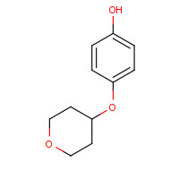 1339789-01-3 4-(oxan-4-yloxy)phenol chemical structure