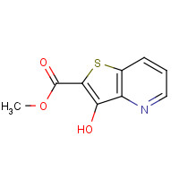 111042-98-9 methyl 3-hydroxythieno[3,2-b]pyridine-2-carboxylate chemical structure