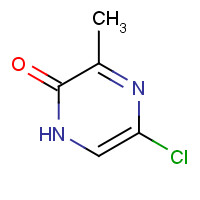 105985-18-0 5-chloro-3-methyl-1H-pyrazin-2-one chemical structure