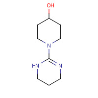 1001399-07-0 1-(1,4,5,6-tetrahydropyrimidin-2-yl)piperidin-4-ol chemical structure