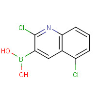 1259520-10-9 (2,5-dichloroquinolin-3-yl)boronic acid chemical structure