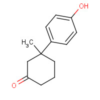 1279063-15-8 3-(4-hydroxyphenyl)-3-methylcyclohexan-1-one chemical structure