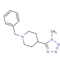 1401728-91-3 1-benzyl-4-(1-methyltetrazol-5-yl)piperidine chemical structure
