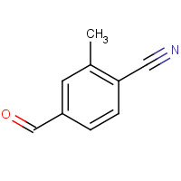 27613-35-0 4-formyl-2-methylbenzonitrile chemical structure